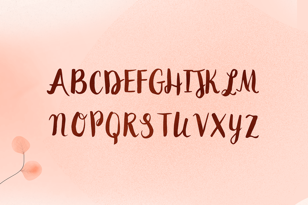 Peomy Simple Script Font preview 4