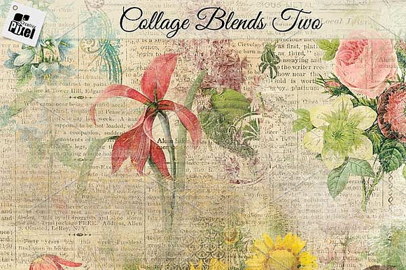Floral Blended Overlay Patterns preview 3