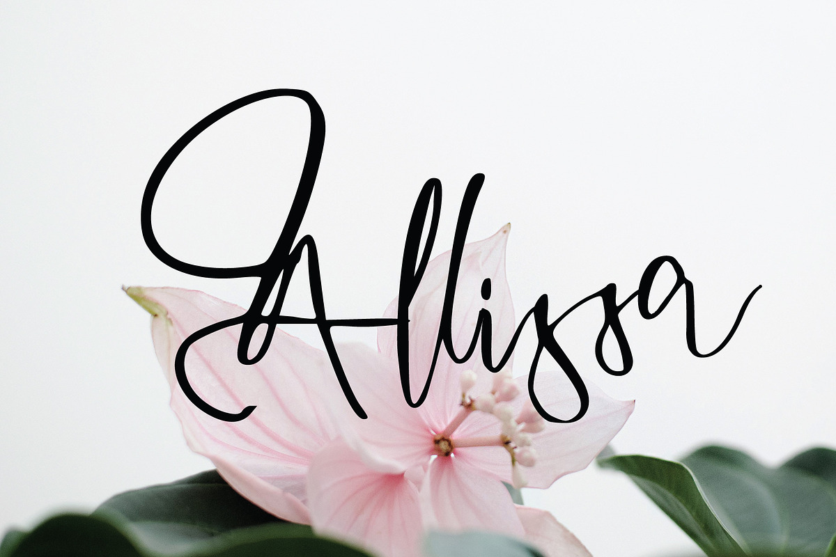 tasyamyta font preview 2