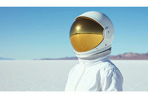 Astronaut in a white spacesuit, a Nature Photo by Igor Tichonow