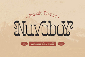 Nuvoboy Western Slab Serif