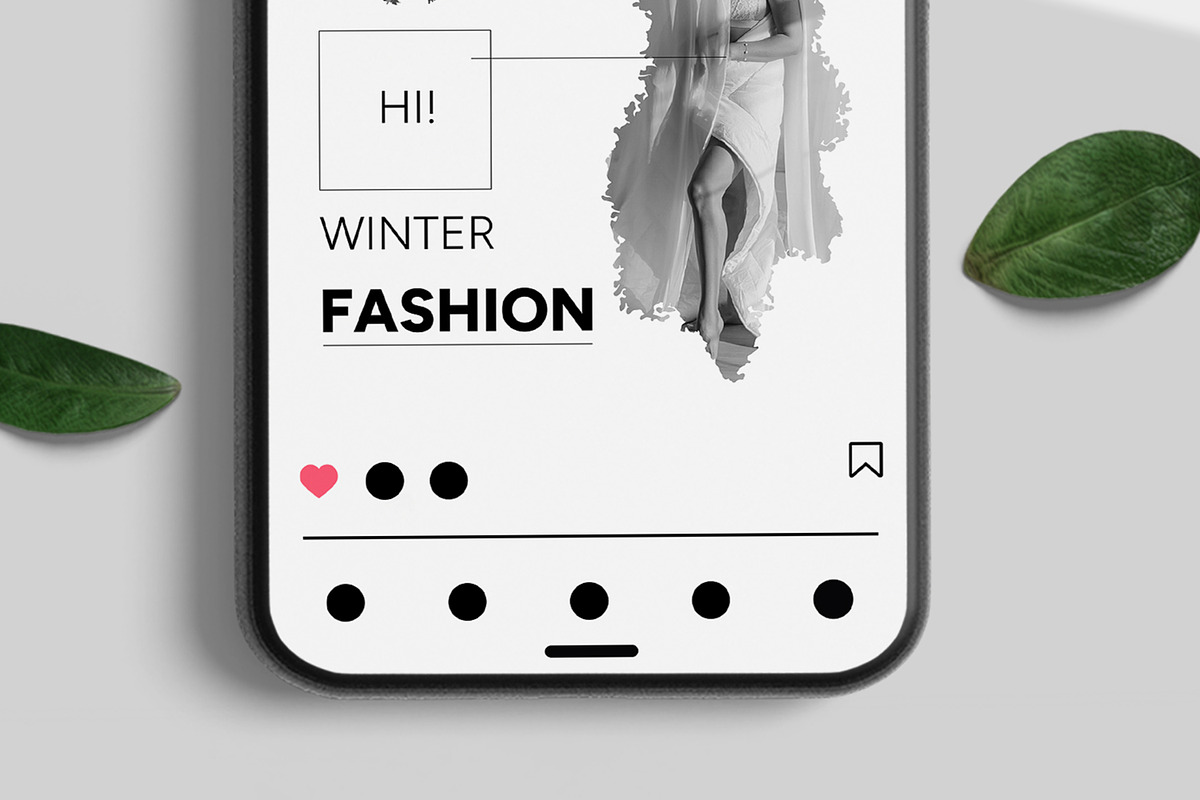 New Year Winter Social Media Post, a Social Media Template by ContestDesign (Photo 3 of 7)