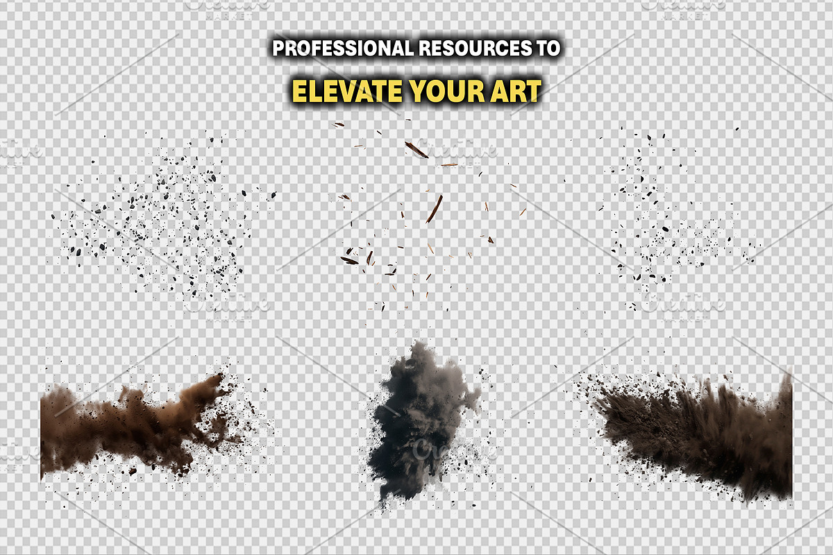100+ PNG Cutout Debris Explosion, an Abstract Photo by Mikel Blazgad (Photo 5 of 11)