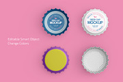 Beer Cap Mockup Set, a Product Mockup by Country4k (Thumbnail 2 of 4)