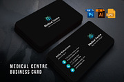 Medical Centre Business Card, a Business Card Template by graphicsunday (Thumbnail 1 of 8)