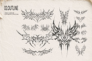 Cyber Sigilism Graphic Pack, an Object Graphic by Inartflow (Thumbnail 5 of 16)