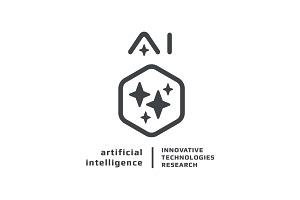 Hexagon Artificial Intelligence Logo, a Branding & Logo Template by Design_Planet