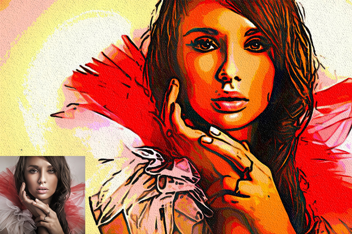 Advance Iconic Pop Art Action, a Brushes & More by MRI STUDIO (Photo 2 of 6)