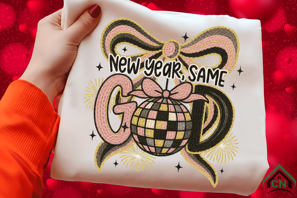 Yarn Crochet Happy New Year Png, an Illustration by Craft Nest (Photo 1 of 7)