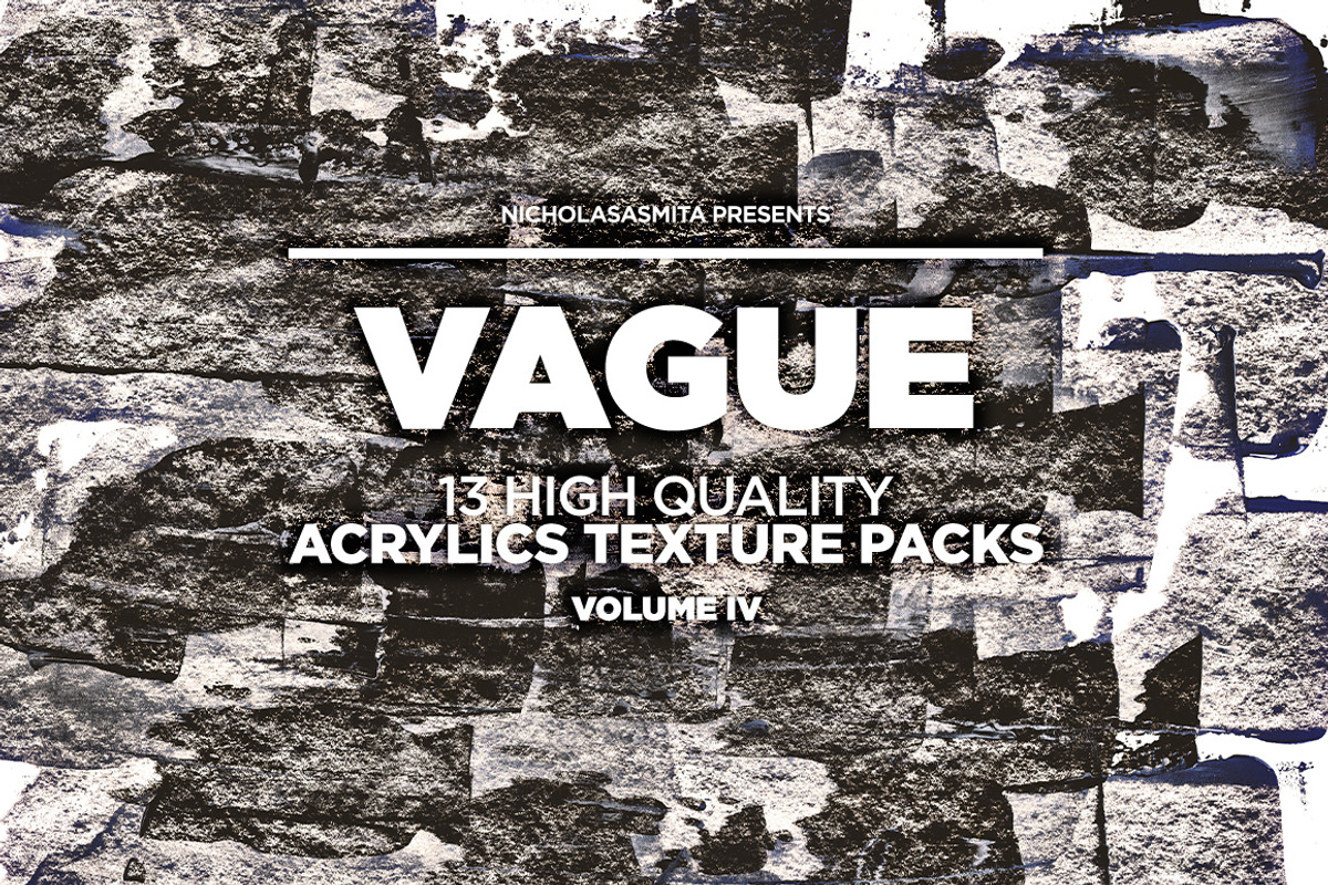 Vague IV: 13 Acrylics Textures, a Texture Graphic by nicholasasmita (Photo 2 of 12)