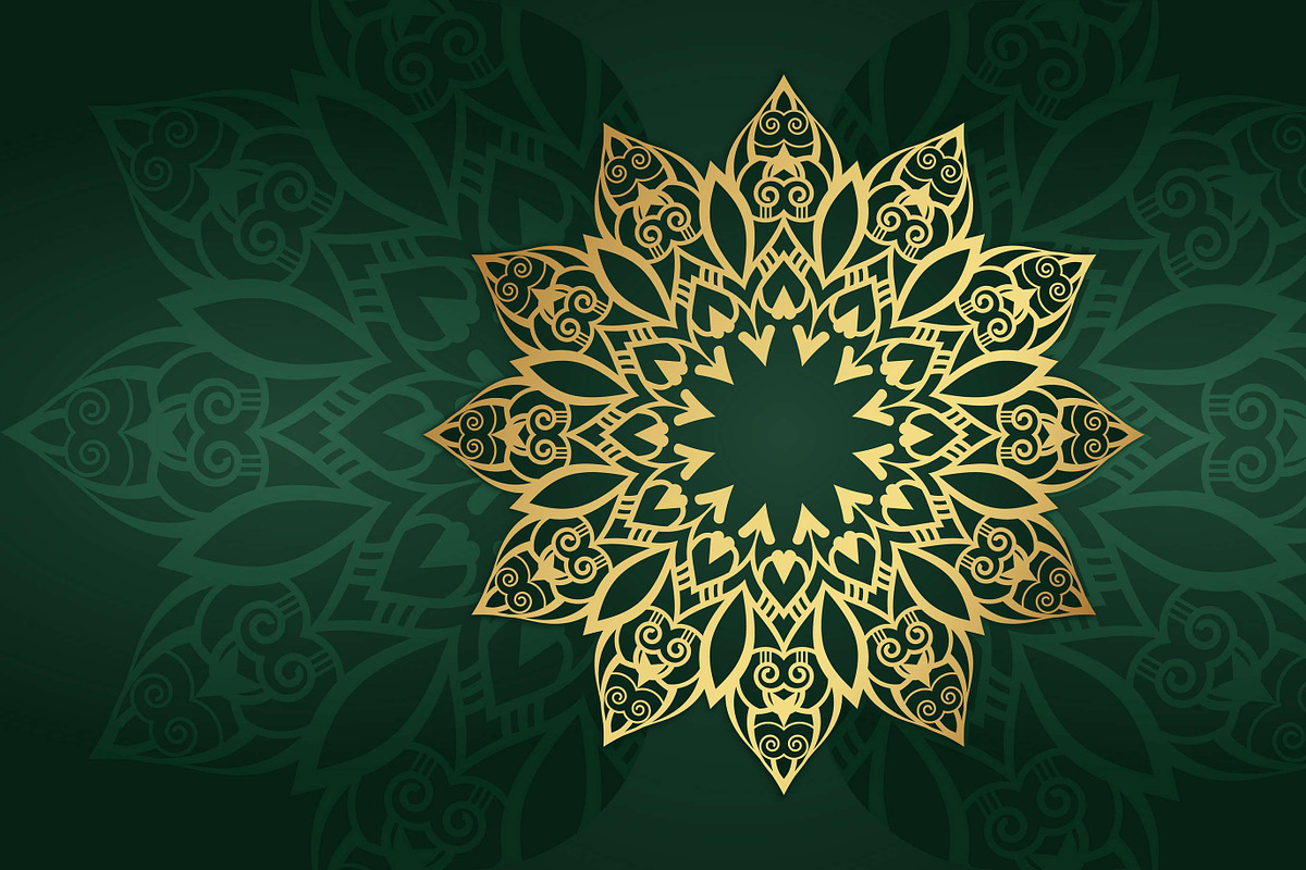 560+ Mandala Design Mega Collection, a Decorative Illustration by NJ Himel (Photo 64 of 289)