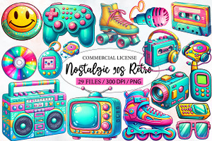 Nostalgic 90s Retro Sublimation, an Illustration by Designworld