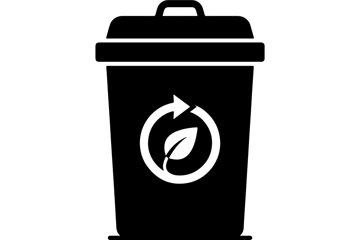 Eco Recycling Bin Icons Bundle, a Healthcare Illustration by abu67222 (Photo 11 of 16)