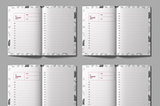 Daily Planner Template 2024, a Stationery Template by ContestDesign (Thumbnail 3 of 4)