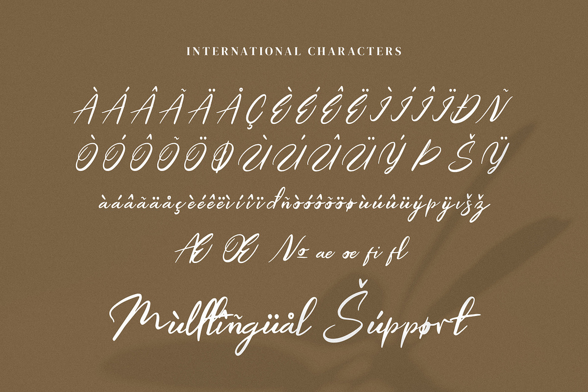 Luciena, a Font by Goresan Studio (Photo 10 of 14)