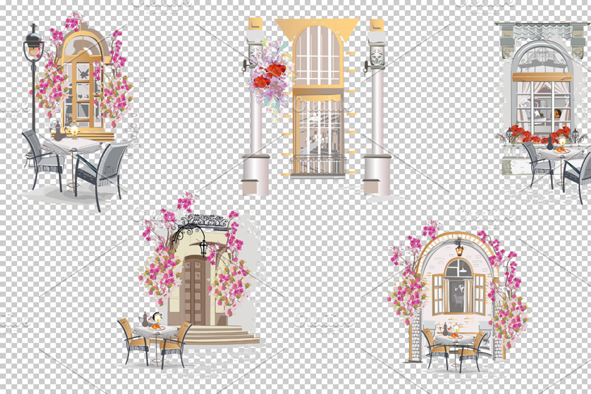 Beautiful cafe windows., a Background Graphic by Laifalight (Photo 2 of 4)
