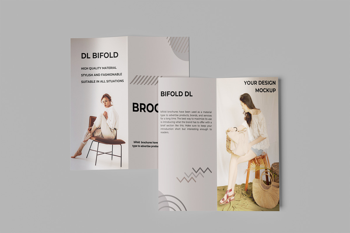 Bifold DL Flyer Mockups preview 4