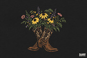 Crossed Brown Leather Boots With, an Object Graphic by SharpMarketplace (Thumbnail 1 of 4)