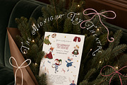Christmas Theatre Clipart 230+, a Seasonal Illustration by Muse Artist (Thumbnail 11 of 22)