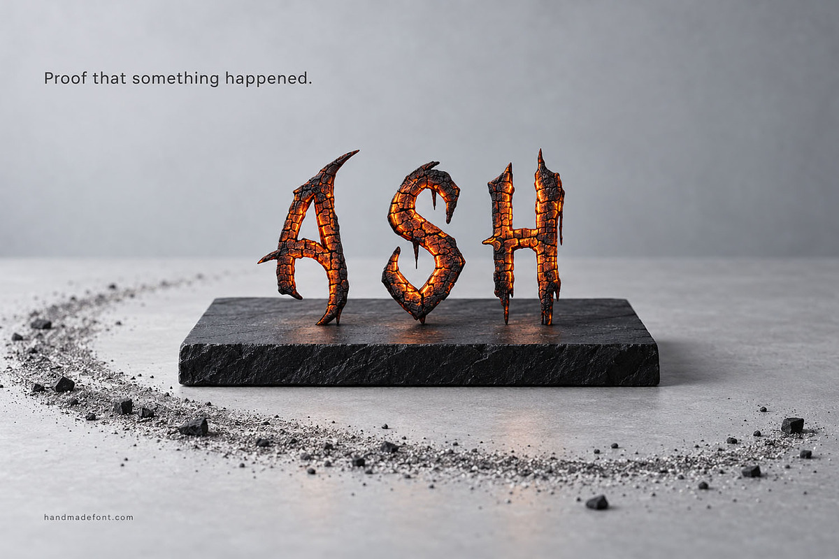 Burn Hell Font, a Blackletter Font by Handmadefont (Photo 11 of 15)