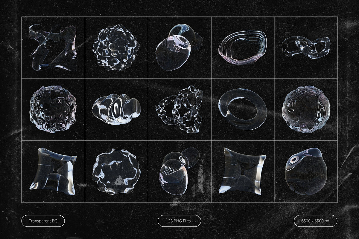 Abstract Liquid Shapes, an Object Graphic by Design Studio (Photo 4 of 4)