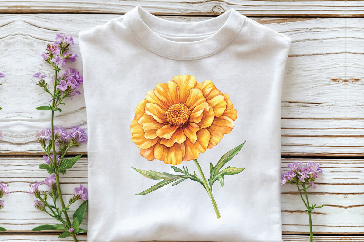 Watercolor Pastel Flowers Clipart, a Work Illustration by CraftArtStudio (Photo 4 of 6)
