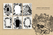 Halloween & Witchcraft Vector Bundle, a Seasonal Illustration by Yevheniia (Thumbnail 10 of 15)