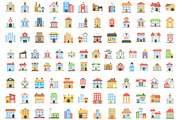 Versatile Buildings Icon Pack., an Icon by Vector Portal (Thumbnail 6 of 6)
