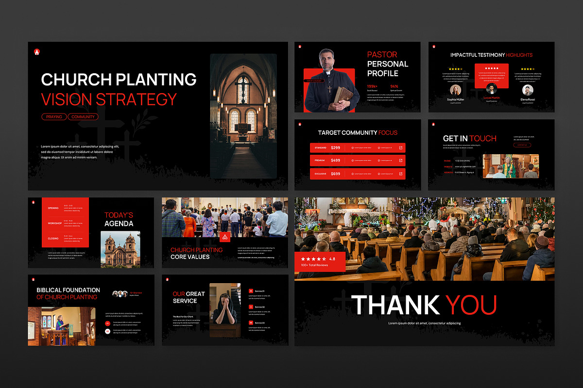 Church Planting Google Slides, a Presentation Template by Antstheme (Photo 4 of 4)