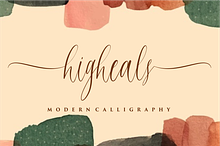 Higheals - Modern Calligraphy