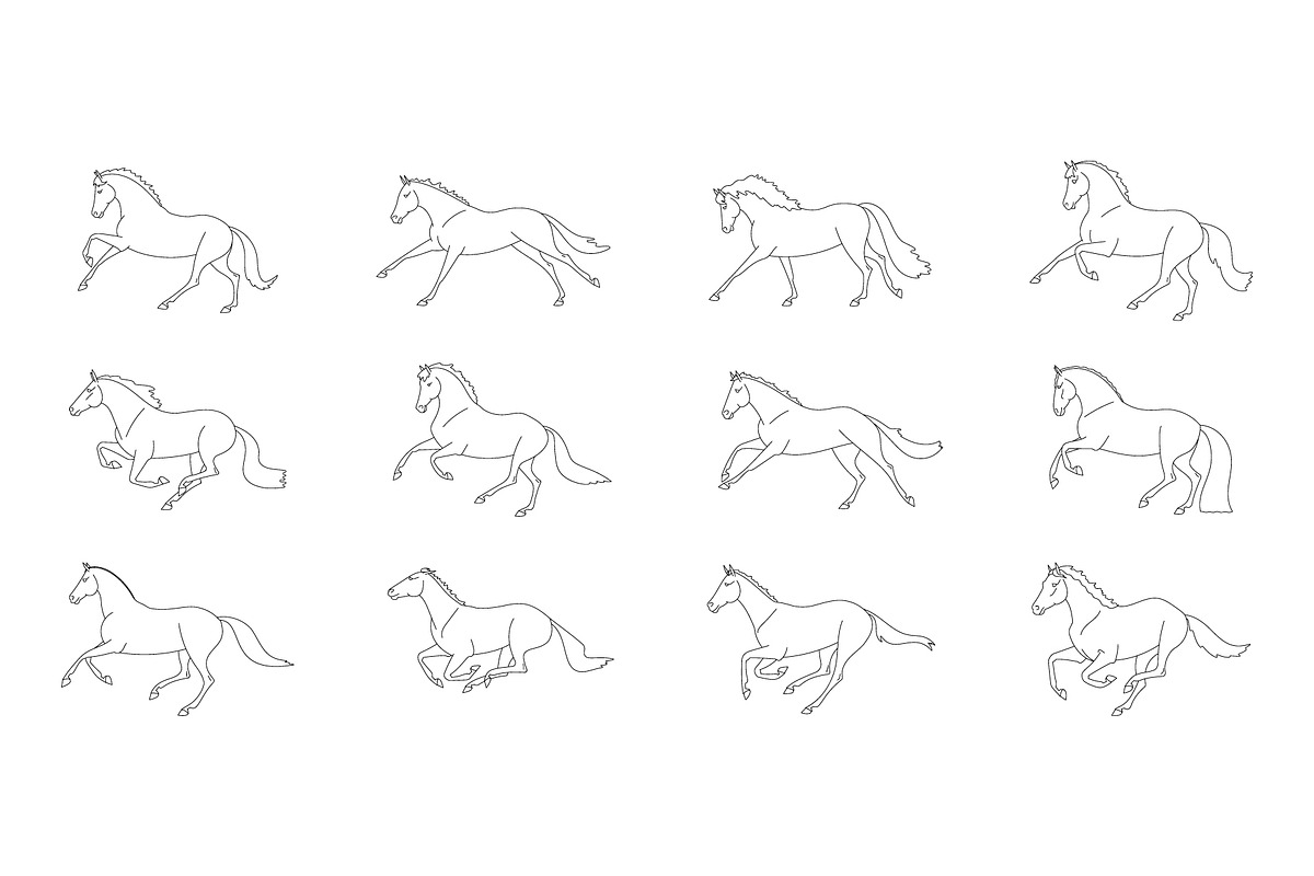 Gallop, an Animal Illustration by Naurider (Photo 3 of 4)