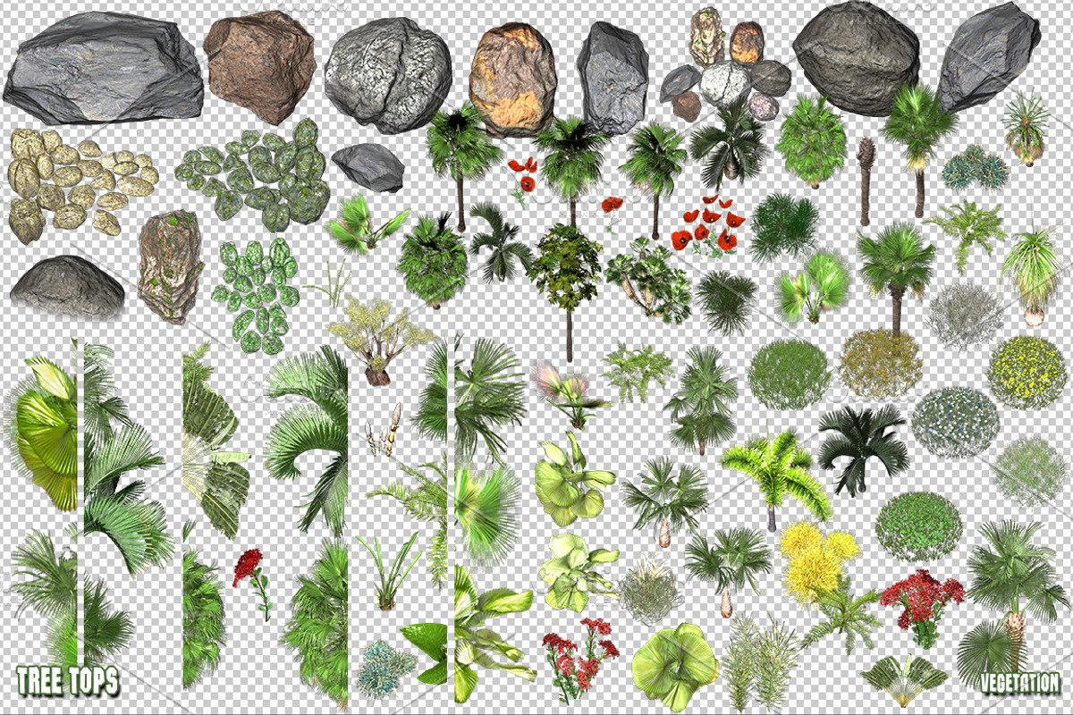 Desert Jungle Game Background, an Object Graphic by Beatheart Creative Studio (Photo 3 of 14)