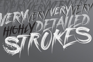 Graffiti Fonts Strokes Family