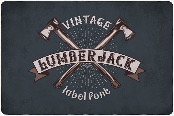 Lumberjack Typeface preview 8