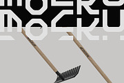 Iron Rake Mockup, a Household Mockup by hiddemaru (Thumbnail 3 of 4)