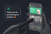 Coffee Shop App UI Kit, an UI Kit Template by Digital_Fantasies (Thumbnail 8 of 8)