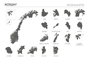 Region Silhouettes of 88 countries, an Education Illustration by asantosg (Thumbnail 19 of 19)
