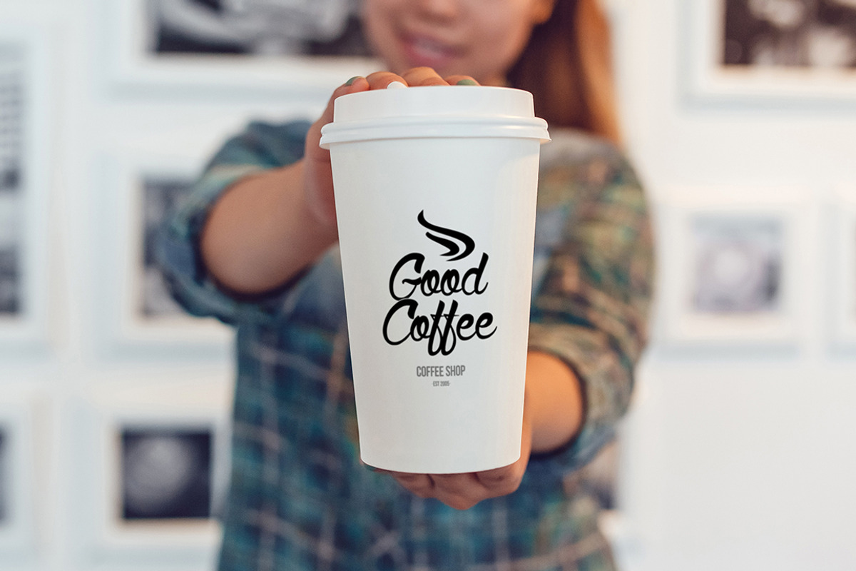 Coffee Branding Mock-up Vol 2, a Cups & Container Mockup by Freeman Studio (Photo 8 of 19)
