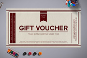 Multipurpose Retro Gift Voucher 01, a Card Template by Tzochko (Thumbnail 5 of 8)