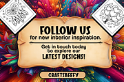 Cute Easy Sweet Love Coloring Page, a Seasonal Illustration by Craftsbeefy (Thumbnail 4 of 4)