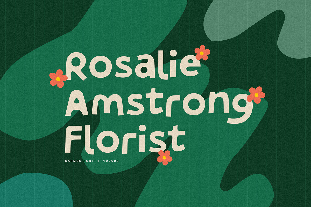 Carmos, a Sans Serif Font by vuuuds (Photo 2 of 9)