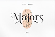 Majors A luxe serif, a Serif Font by Areatype (Thumbnail 1 of 14)