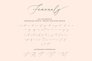Femeanly - Casual script font, a Script Font by RantautypeStudio (Thumbnail 13 of 13)