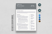 Nurse Resume, a Resume Template by DesignDevisers (Thumbnail 1 of 10)