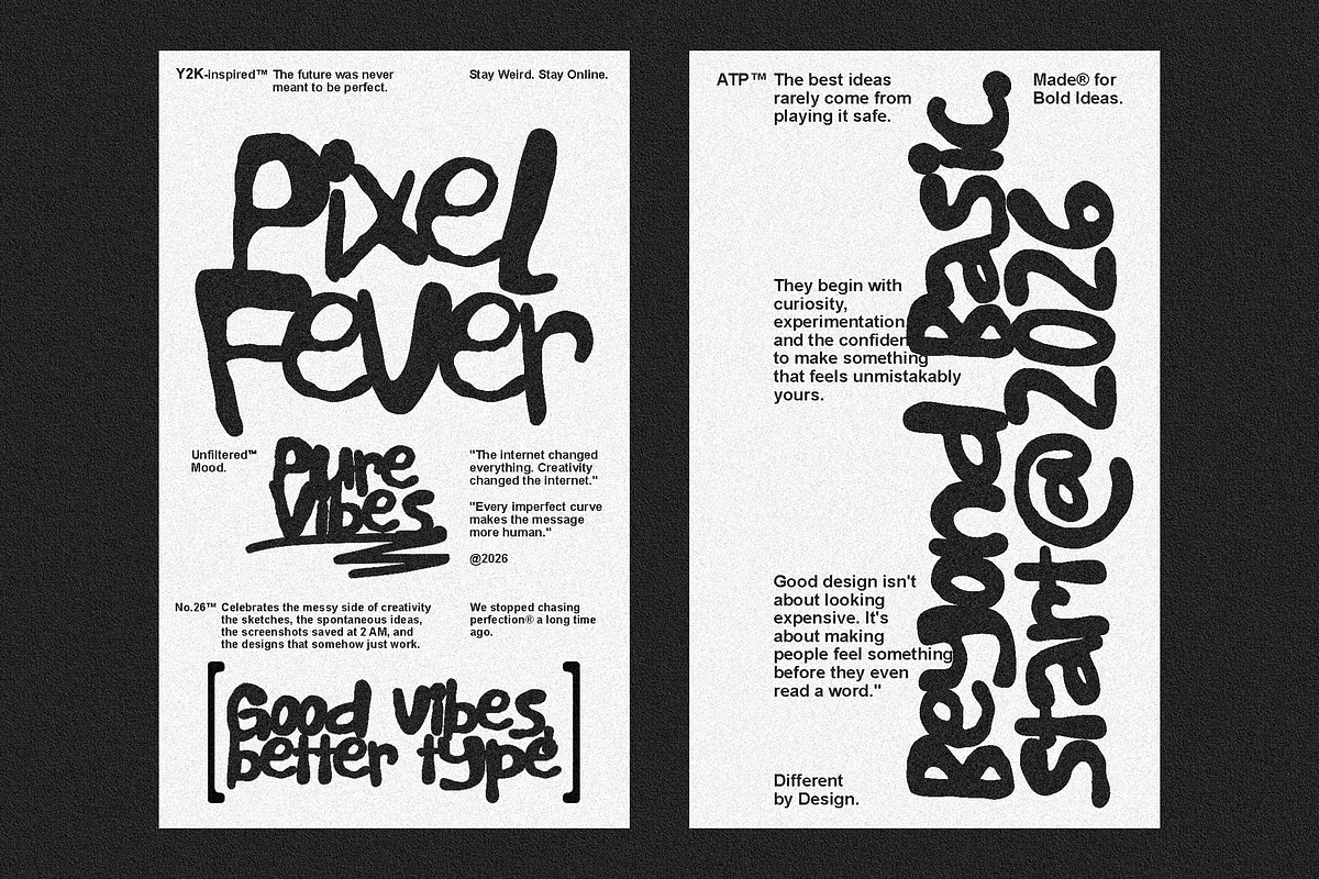 Penary - Bold Playful Font, a Handwritten Font by Typeparties (Photo 4 of 11)