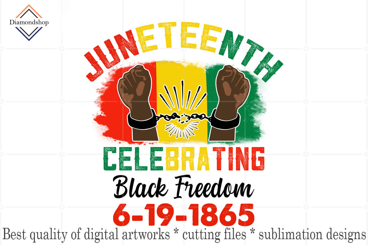 Combo Juneteenth Sublimation Design, a Decorative Illustration by DiamondShop (Photo 21 of 21)