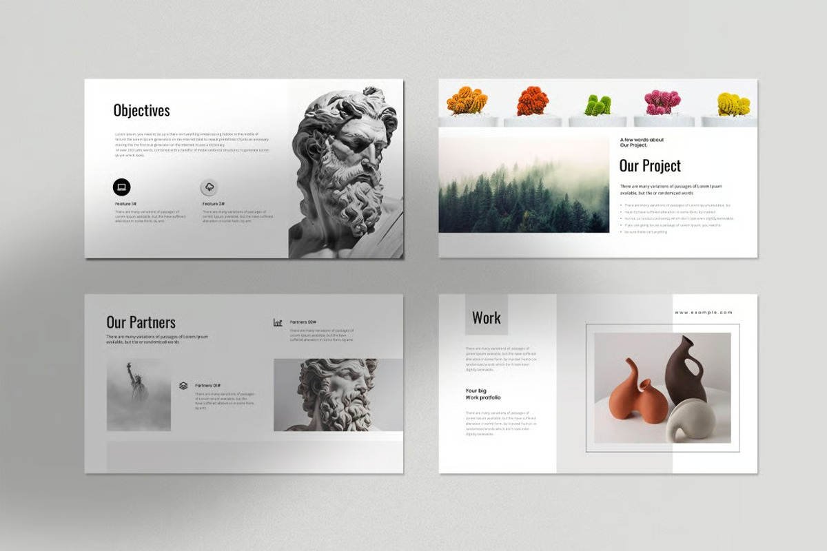 Mileya Business Presentation Templat, a Presentation Template by Fit-tee (Photo 6 of 7)