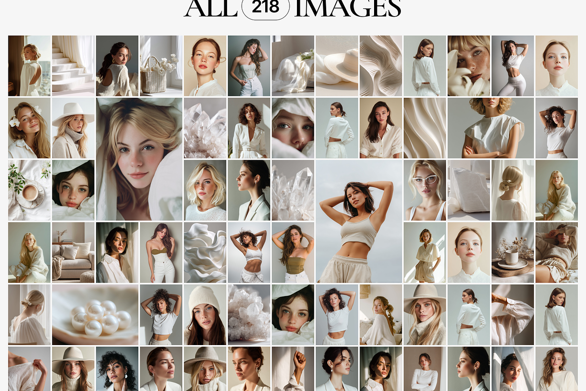 218 White Fashion Stock Images, a Beauty & Fashion Photo by Welovegraphics (Photo 10 of 10)