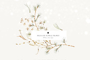 Cold season - watercolor wildflowers, a Decorative Illustration by Pamyatka Shop (Thumbnail 9 of 18)