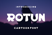 Rotun - Comic Font, a Sans Serif Font by lelevien (Thumbnail 1 of 4)
